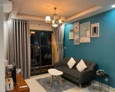 Cho thuê CC cao cấp Sơn Trà Ocean View 95 Ngô Quyền 2PN full nội thất tầng cao giá 15tr vào ở ngay