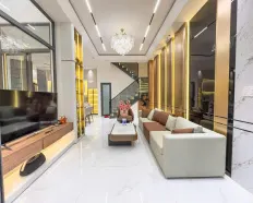 Bán nhà mới 100% 3 tầng sát Cầu Rồng - thoáng mát, sầm uất gần sân bay trung tâm Đà Nẵng