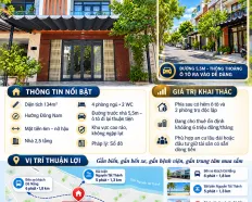 Bán nhà Bàu Năng 1, Đà Nẵng giá chỉ 6,X tỷ có sẵn thu nhập 6 triệu/tháng! Đất rộng 134m