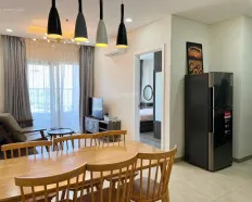 Cho thuê căn hộ Monarchy B 2PN full nội thất tầng cao view sông