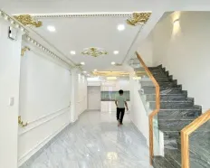 Cho thuê nhà đường Số 2, Trường Thọ, Thủ Đức, 4 phòng ngủ, hẻm ô tô, đầy đủ nội thất.