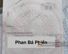 Bán đất Mặt Tiền đường Phan Bá Phiến Vị Trí Cách Biển Chỉ 100m Giá Rẻ chỉ 11,5 tỷ /90m2