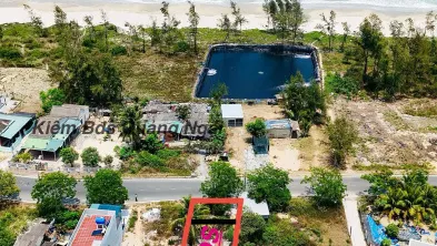Bán đất mặt biển Mỹ Khê Quảng Ngãi 181m2 + Nhà c4, sổ hồng sẵn, giá 2.6 tỷ TLCC