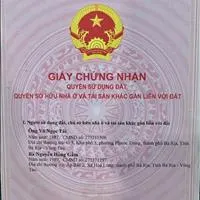 Chính chủ bán căn nhà 213m2 - Thôn Đông Hải - Xã Tân Hải - Thị Xã Phú Mỹ - Tỉnh Bà Rịa - Vũng Tau