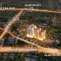 Quỹ căn Stu-2PN-3PN Monrei Sài Gòn - Trả 235 Triệu (15%) HTLS 0% ân hạn nợ gốc 5 năm