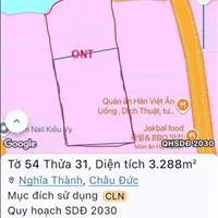 Chính Chủ Bán Quỹ Đất 5.380 m² – Sát Khu Tái Định Cư Sonadezi Suối Nghệ – Gần KCN Châu Đức