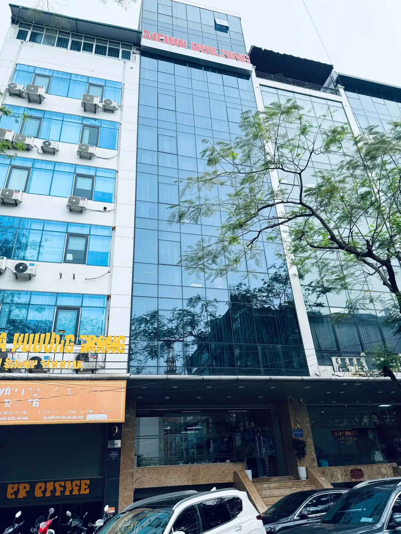 Nhà phố Trần Thái Tông – Cầu Giấy, 10 tầng thang máy – cho thuê 250 triệu/tháng