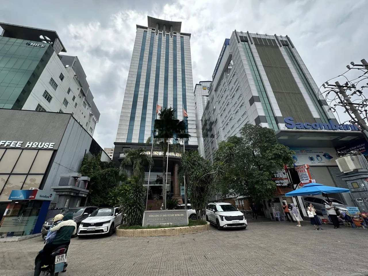 Cho thuê văn phòng 194 Golden Building đường Điện Biên Phủ