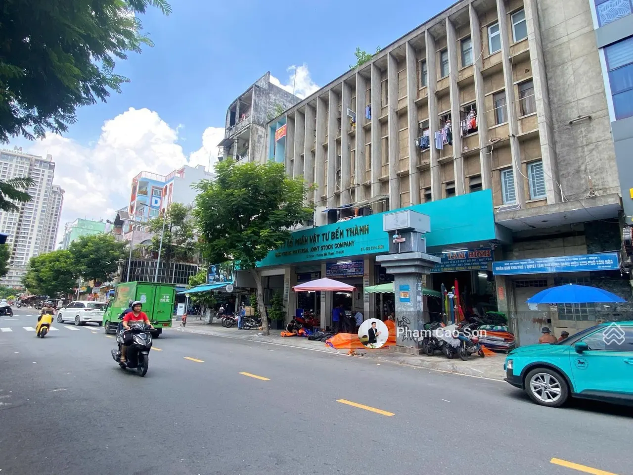 Ngang 18m - 600m2 sử dụng - trống suốt trần cao - mặt tiền 38 Yersin, Quận 1.