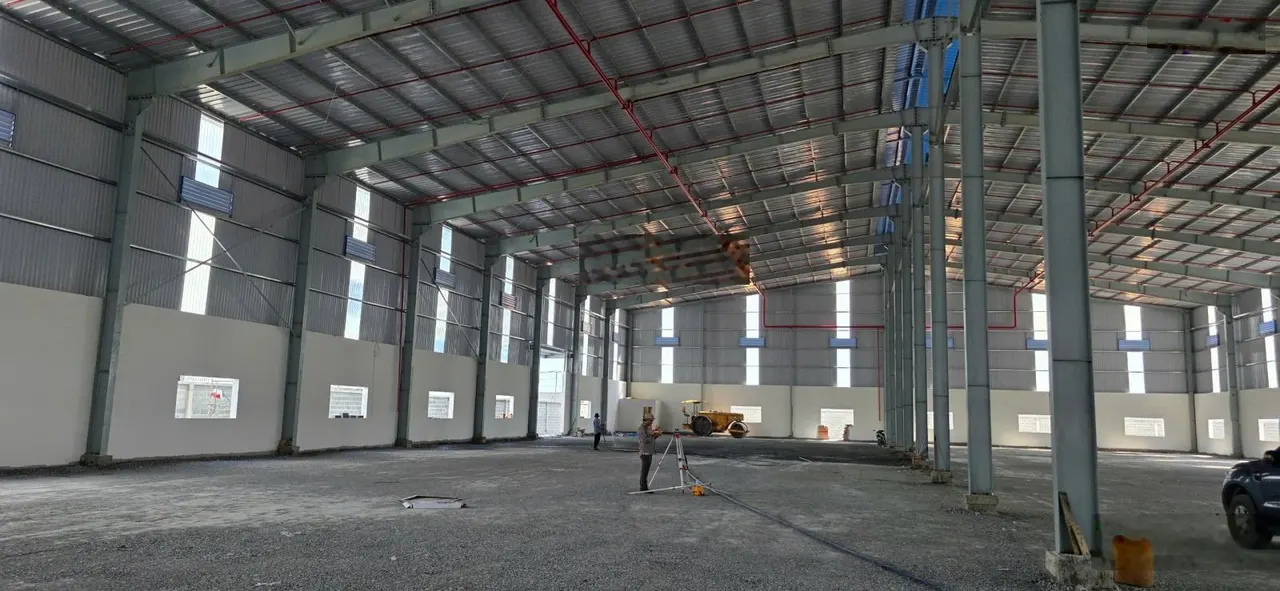 Cho thuê nhà xưởng KCN Hải Sơn KV 7.000m2, Nx 5.000m² giá 76.980đ/m², PCCC tự động bình điện 750kva