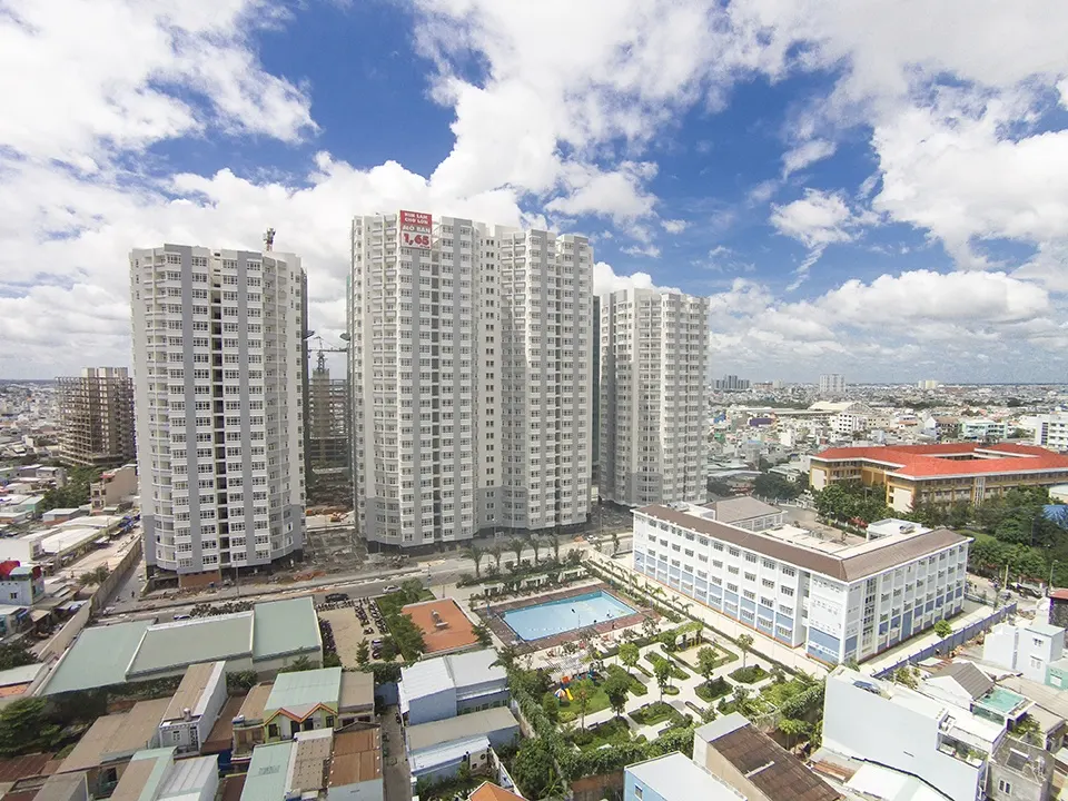 Cho thuê căn hộ Him Lam Chợ Lớn giá tốt, DT 86m², 2PN, 2WC giá 11 tr, LH ngay 094••••82 Thảo