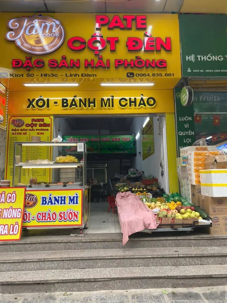 Cho thuê ki ốt HH3C Linh Đàm, khu dân cư đông đúc nhộn nhịp