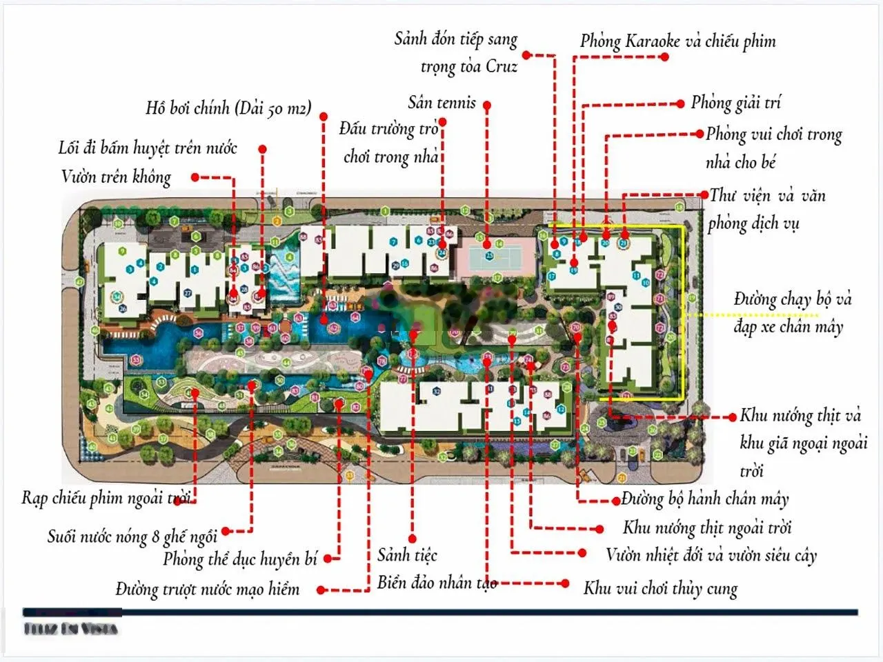 Cho thuê căn hộ tại Feliz En Vista tháp Somerset gồm 4 phòng ngủ nội thất đầy đủ view sông