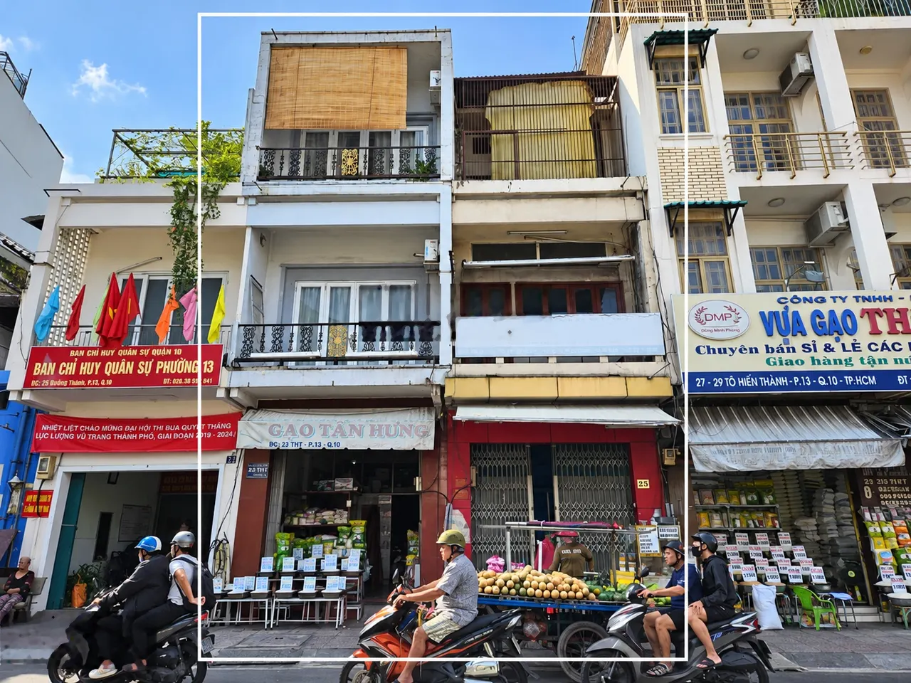 Cho thuê nhà mặt tiền Tô Hiến Thành Quận 10, trệt 3 lầu chỉ 50tr