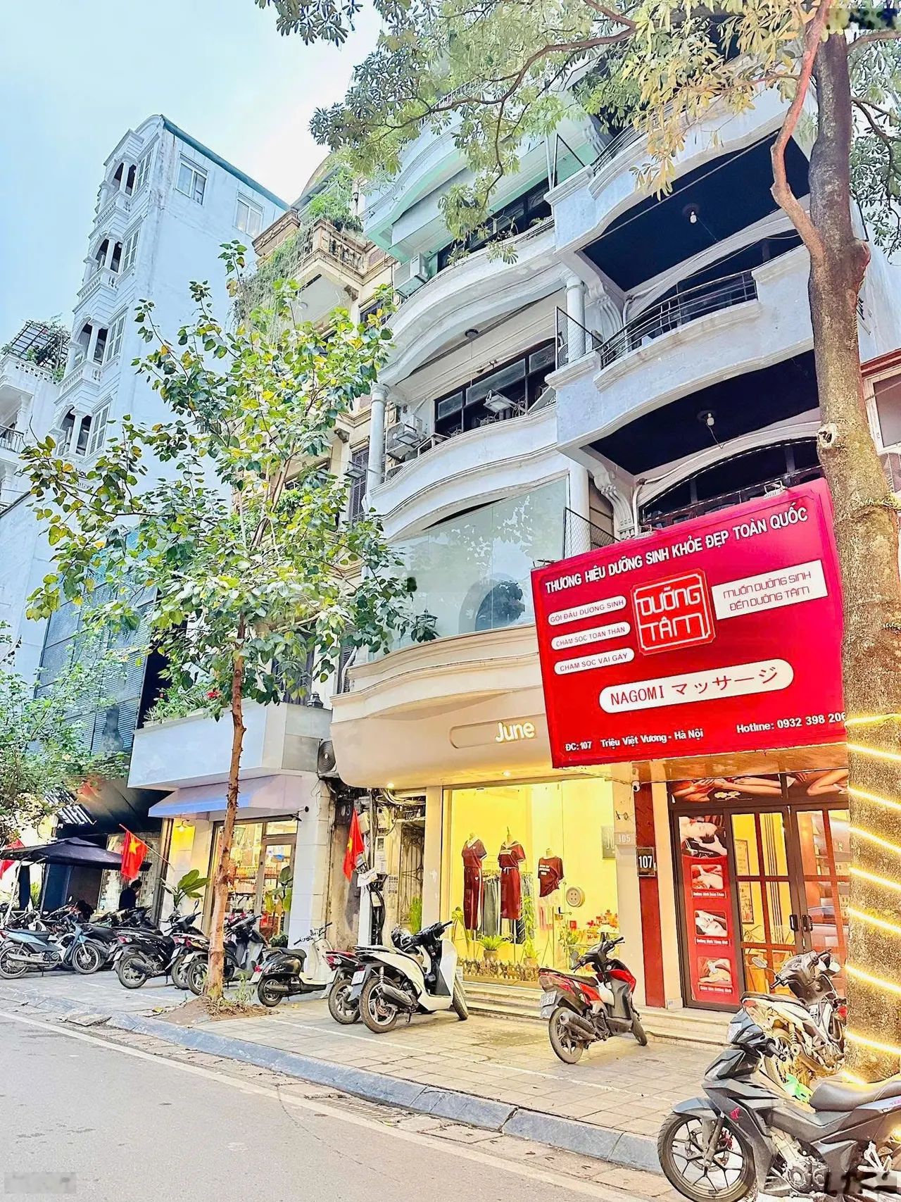 Trần Khát Chân, Hai Bà Trưng, 250m2 x 4 tầng, mặt tiền 6m, có thang máy, được kinh doanh hàng ăn