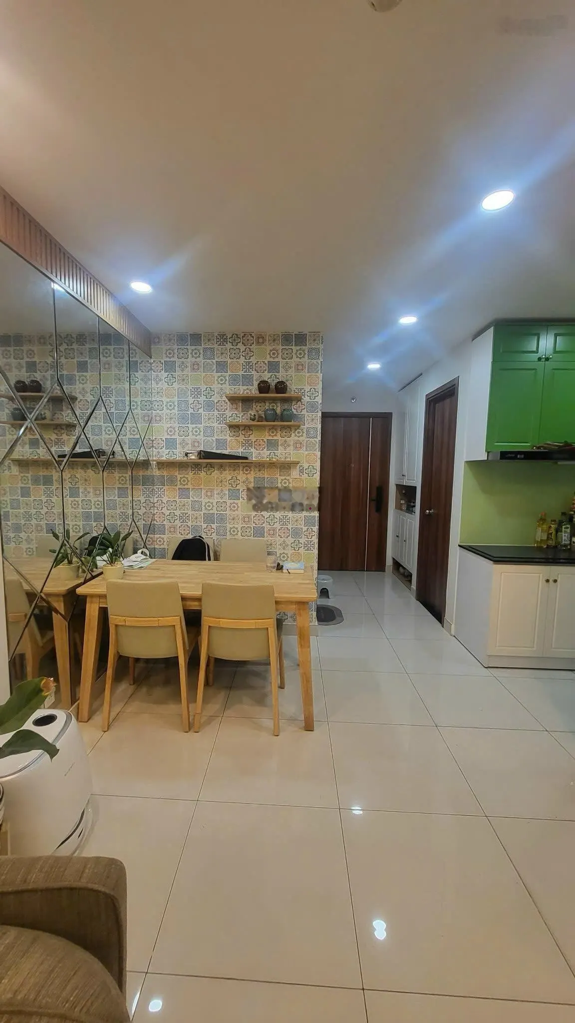 Cho thuê căn hộ Samsora 57m2 2PN, 2WC giá thuê 6,5tr/tháng. Full nội thất đẹp