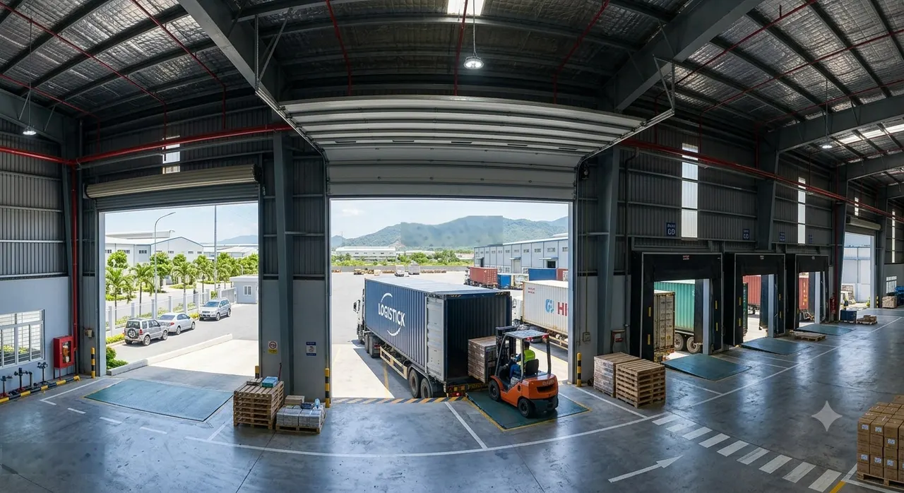 Cho thuê nhà kho 3500m2 tại Hòa Khánh, Liên Chiểu, PCCC tự động, dock cont, giá thuê chỉ 65k/m2/th