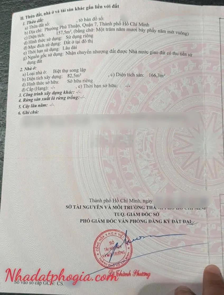 Biệt thự đẹp Quận 7 - đường Nguyễn Thị Thập nối dài - gần Nam Long.