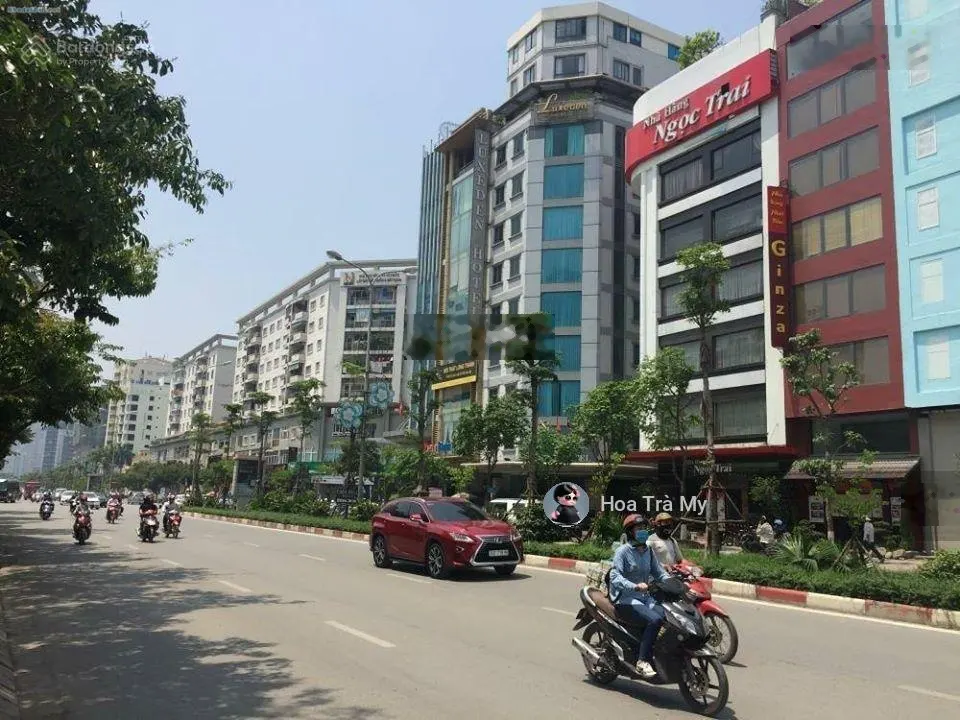 Tòa nhà mặt phố lô góc mặt tiền 15m Láng Hạ - Đống Đa: 150m2 8 tầng, 1 hầm - 150tr/th