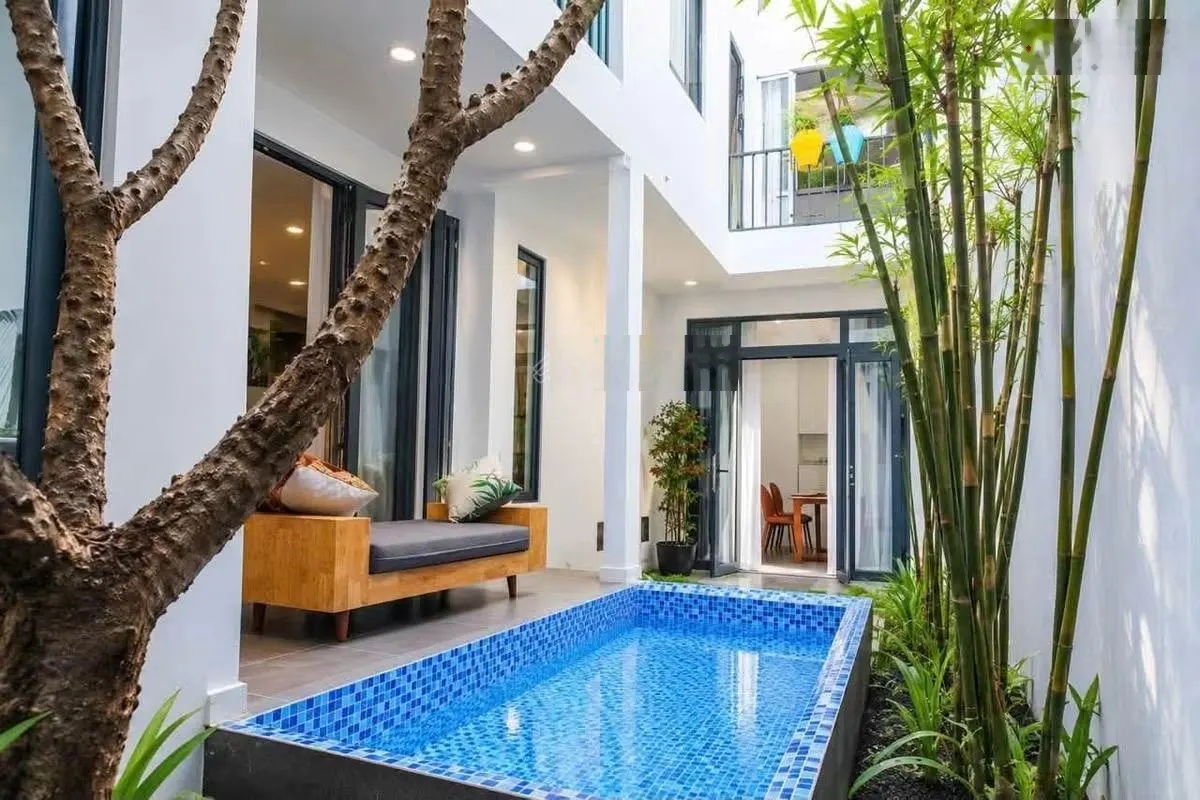 Bán gấp nhà riêng tại Nguyễn Văn Đậu, 7,9 tỷ, 100m2, 3PN, 3WC, hồ bơi, Zalo: 097••••52