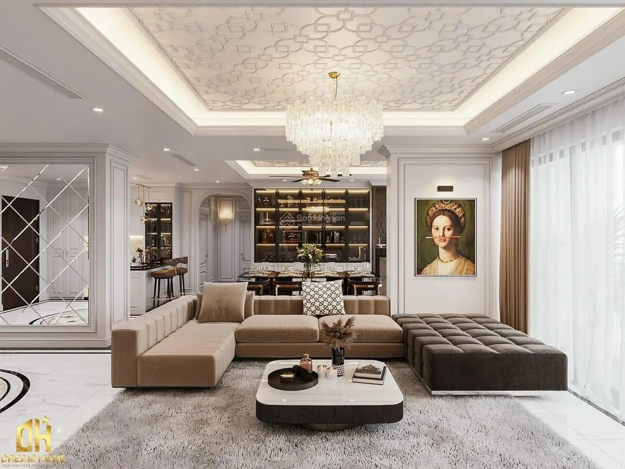 Cho thuê căn hộ VIP 3PN, 3WC, 150m2 giá tốt tại Discovery Central, Trần Phú, Ba Đình, Hà Nội