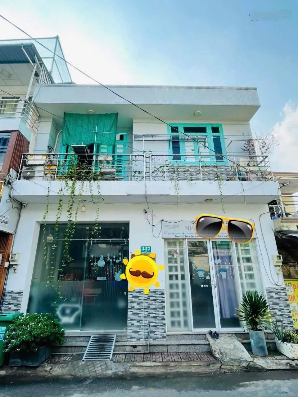 Cho thuê nhà nguyên căn đường Nam Hoà, nhà 1 trệt 1 lầu 2pn, pk, bếp. Giá thuê 7tr/tháng