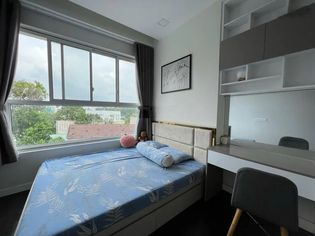 Cho thuê The Botanica giá 17tr vào ở ngay gần sân bay 75m2 2PN 2WC nhà full nội thất