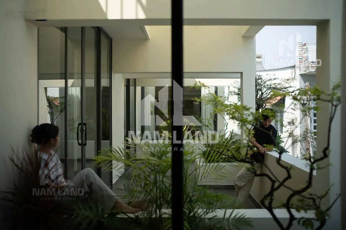 Nhà hiện đại, đường ô tô, ở + VP gần Trần Não, mới 100% chỉ 40tr