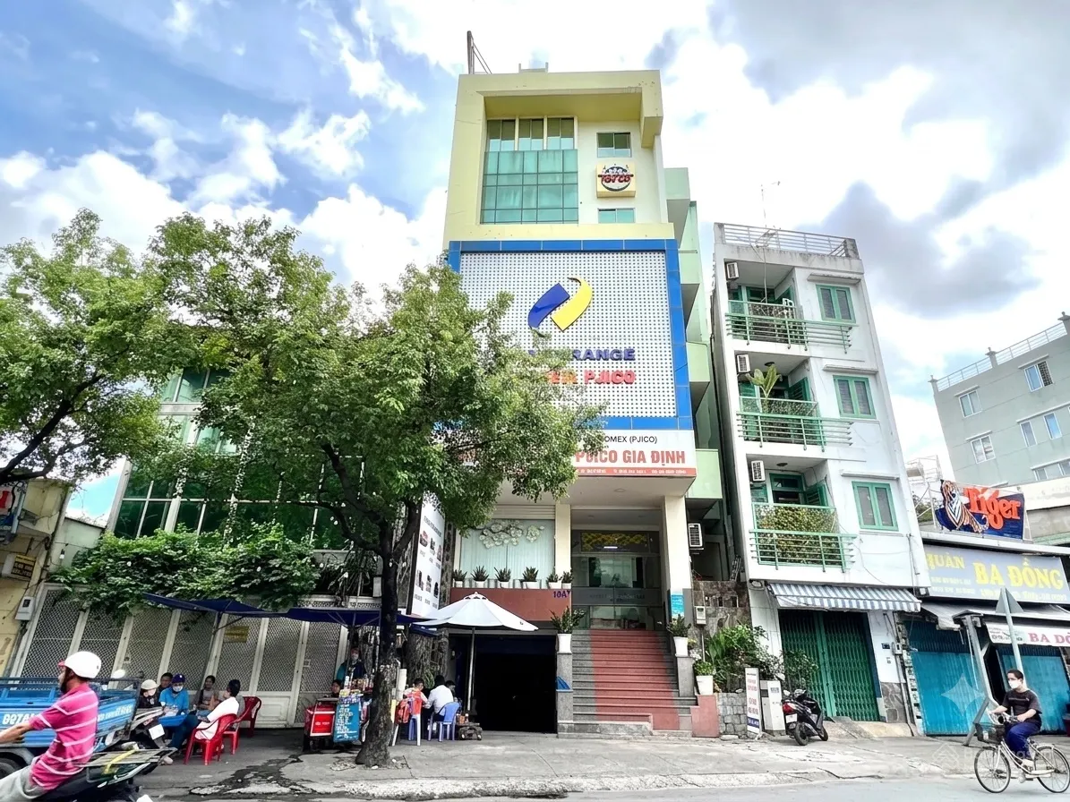 Building mới xây Hoàng Hoa Thám Bình Thạnh, hầm 5 tầng nổi, DTSD ~650m2