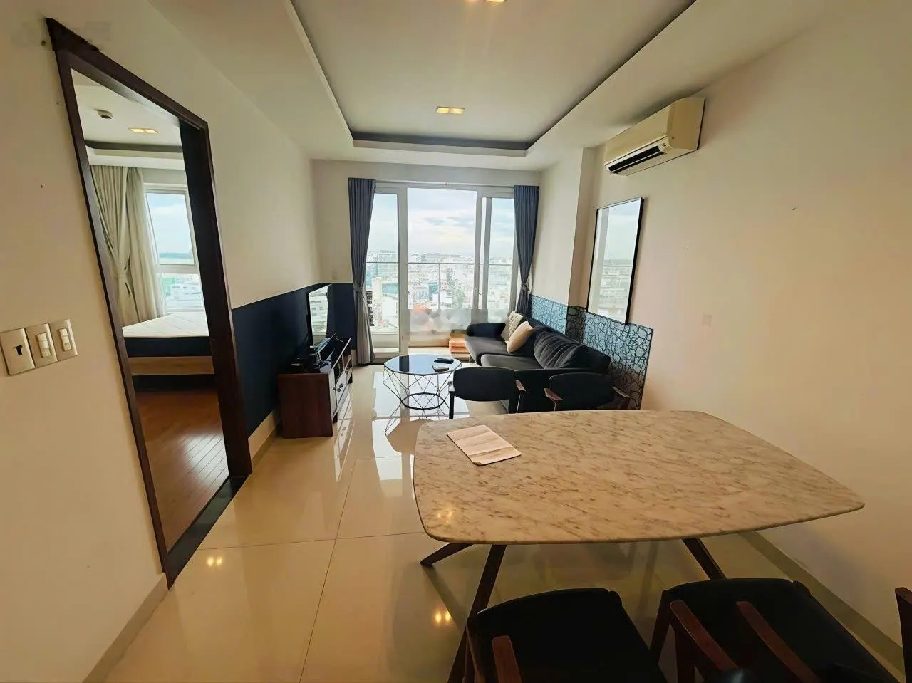 Chuyên cho thuê căn hộ chung cư Sky Center cần cho thuê LH em: 093••••11 call/zalo