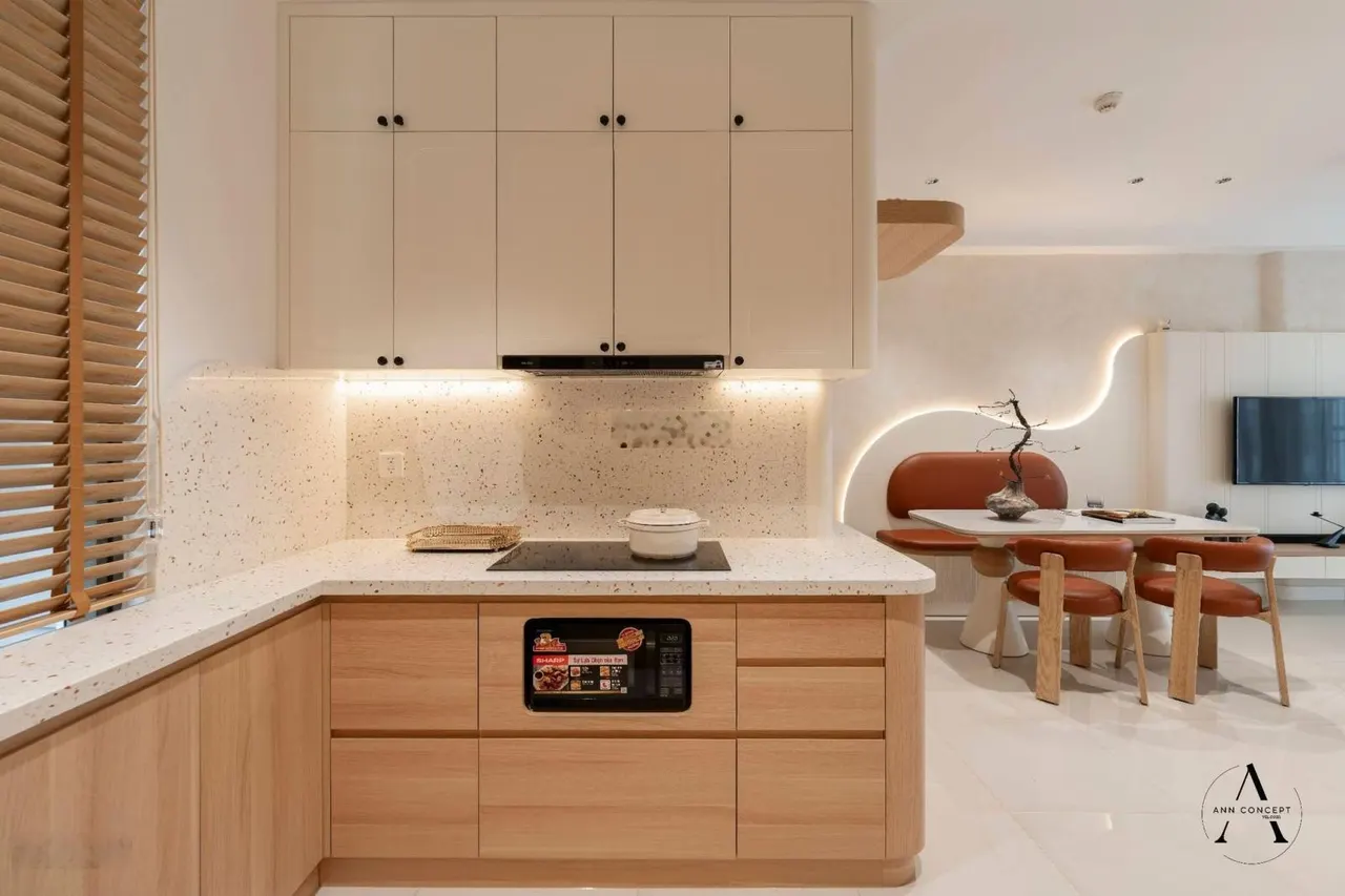 Cho thuê CH 2PN + 2WC tại Kingdom 101, 75m2, giá ưu đãi 18 triệu, nhà đẹp, view thoáng mát