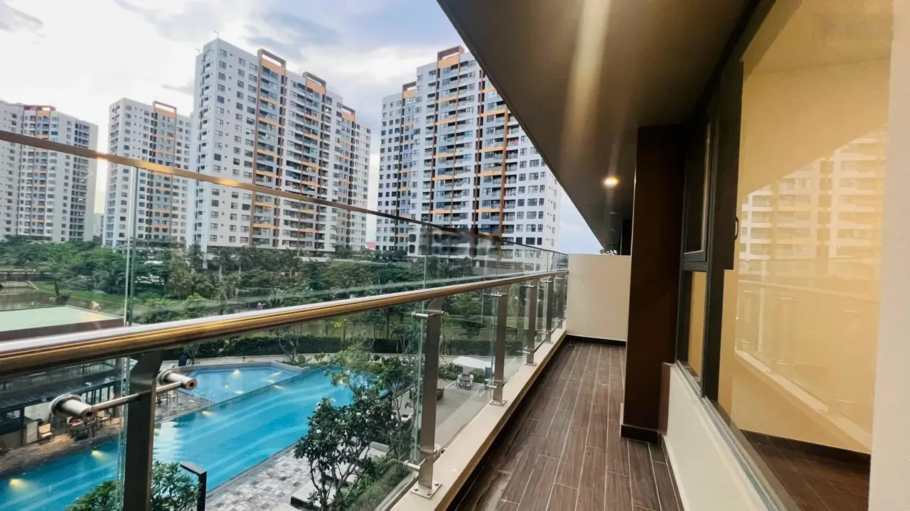 Cho thuê căn sân vườn Mizuki Park, 2PN2WC, nhà trống. Giá 11,5 triệu/tháng