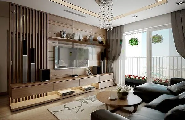 Cho thuê căn hộ Goldseason Nguyễn Tuân diện tích 74m2, 2PN ful đồ giá 14.5tr. LH 098••••22