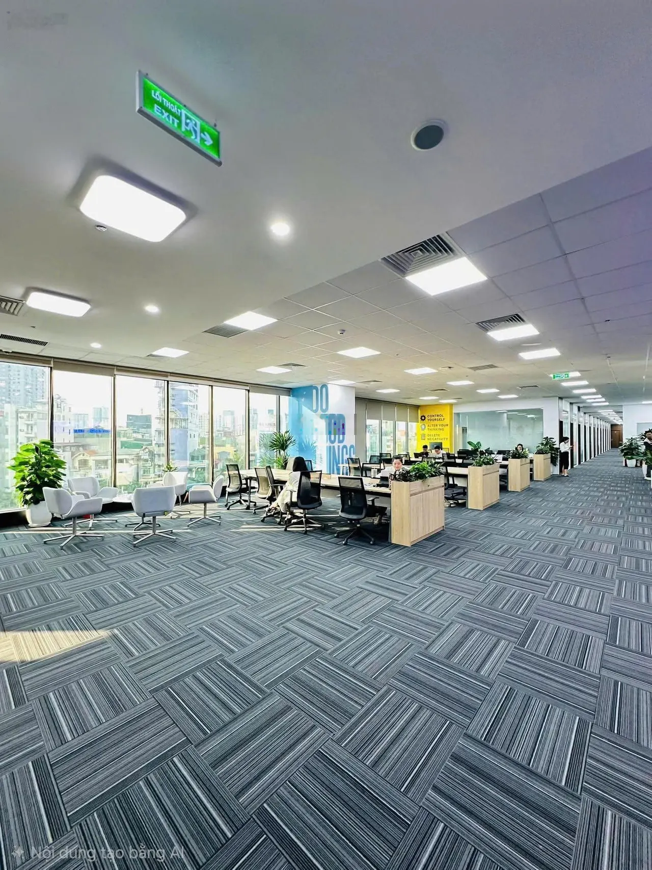 Cho thuê văn phòng Vinhomes West Point 550m cắt từ 70m 325k/m