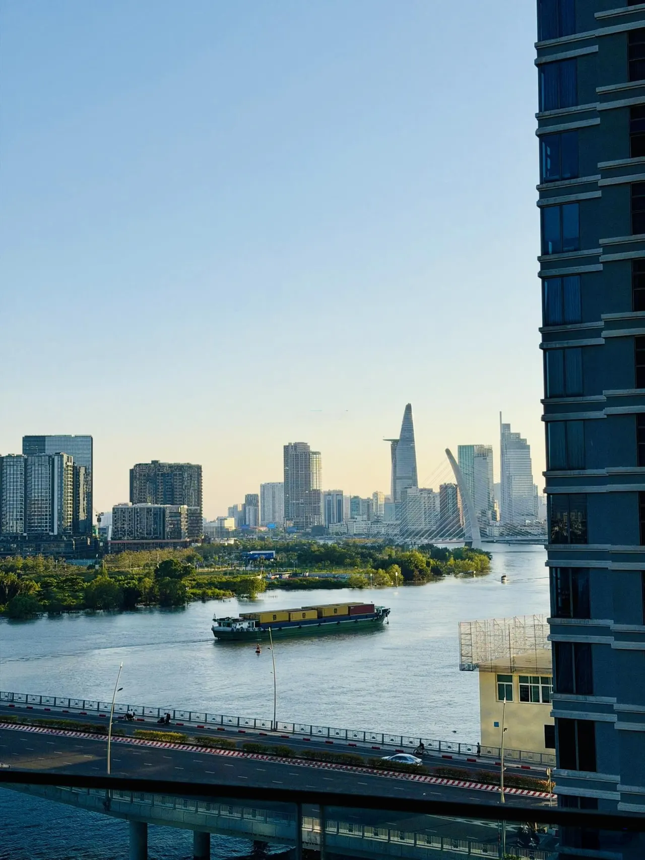 Cho thuê căn hộ Sunwah Pearl | Full nội thất - 45tr /View pháo hoa