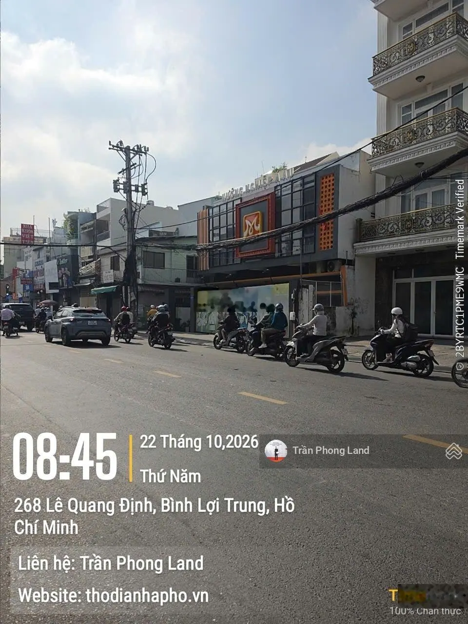 Chính chủ gửi cho thuê nhà mặt tiền 185C Lê Quang Định, P7, Q. Bình Thạnh, 5x20m, 090••••91