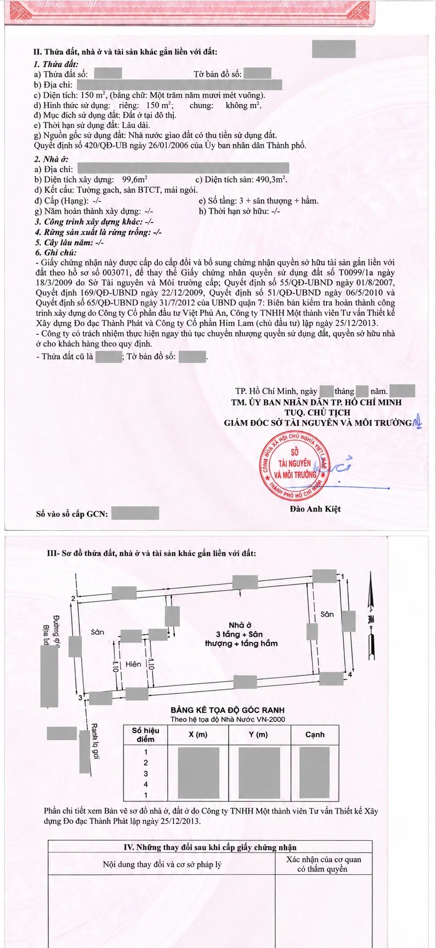 Bán nhà phố Khu dân cư Him Lam, Quận 7 nhà 3 tầng, có thang máy, 4 phòng ngủ 45 tỷ