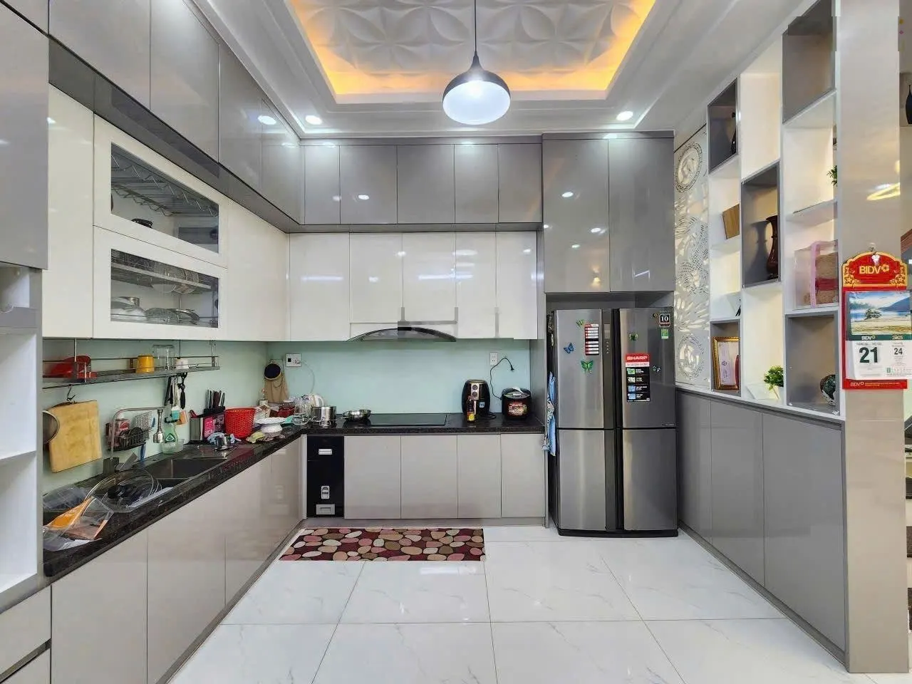 Giảm 1 tỷ Bán Gấp nhà 4 tầng KDC Anh Tuấn Green riverside. DT 5x16m. Huỳnh Tấn Phát. Nhà Bè. 7.75tỷ