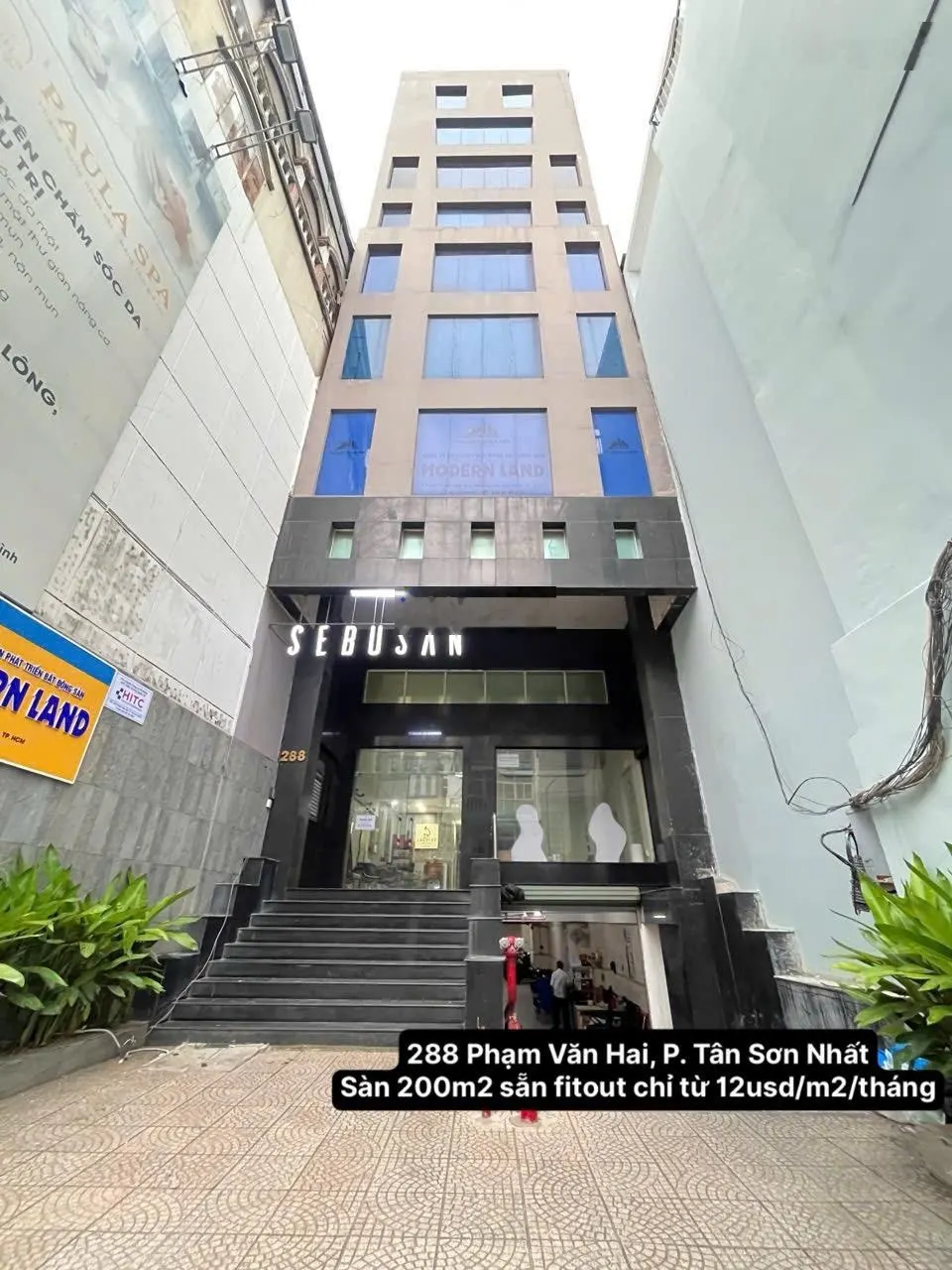 Tân Bình- Văn phòng lớn giá tốt: 200m2 chỉ từ 45 triệu/tháng.