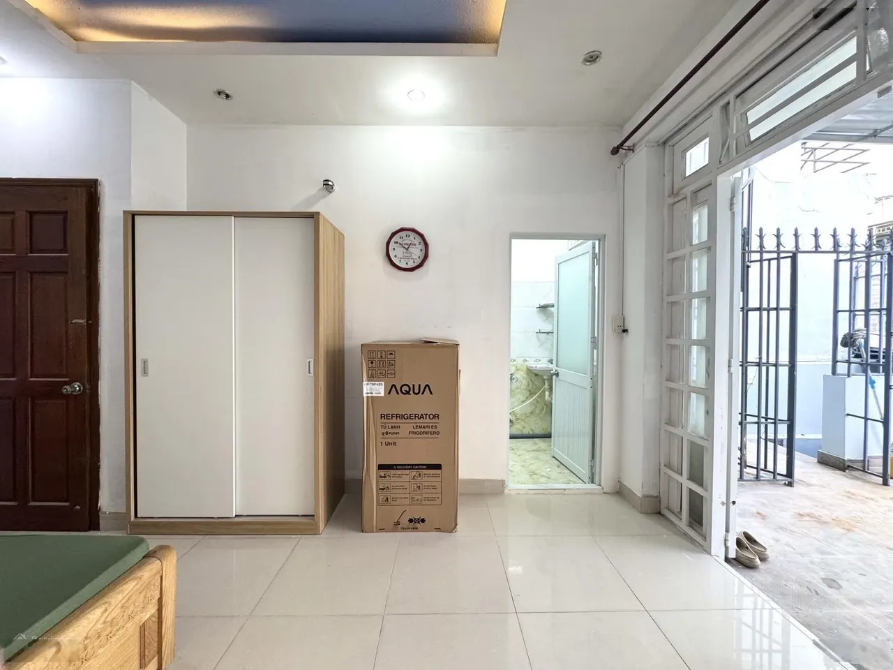 Phòng siêu rộng 50m2 1PN tách bếp sân rộng, ngay cầu Tham Lương, 195 Nguyễn Văn Quá Q12