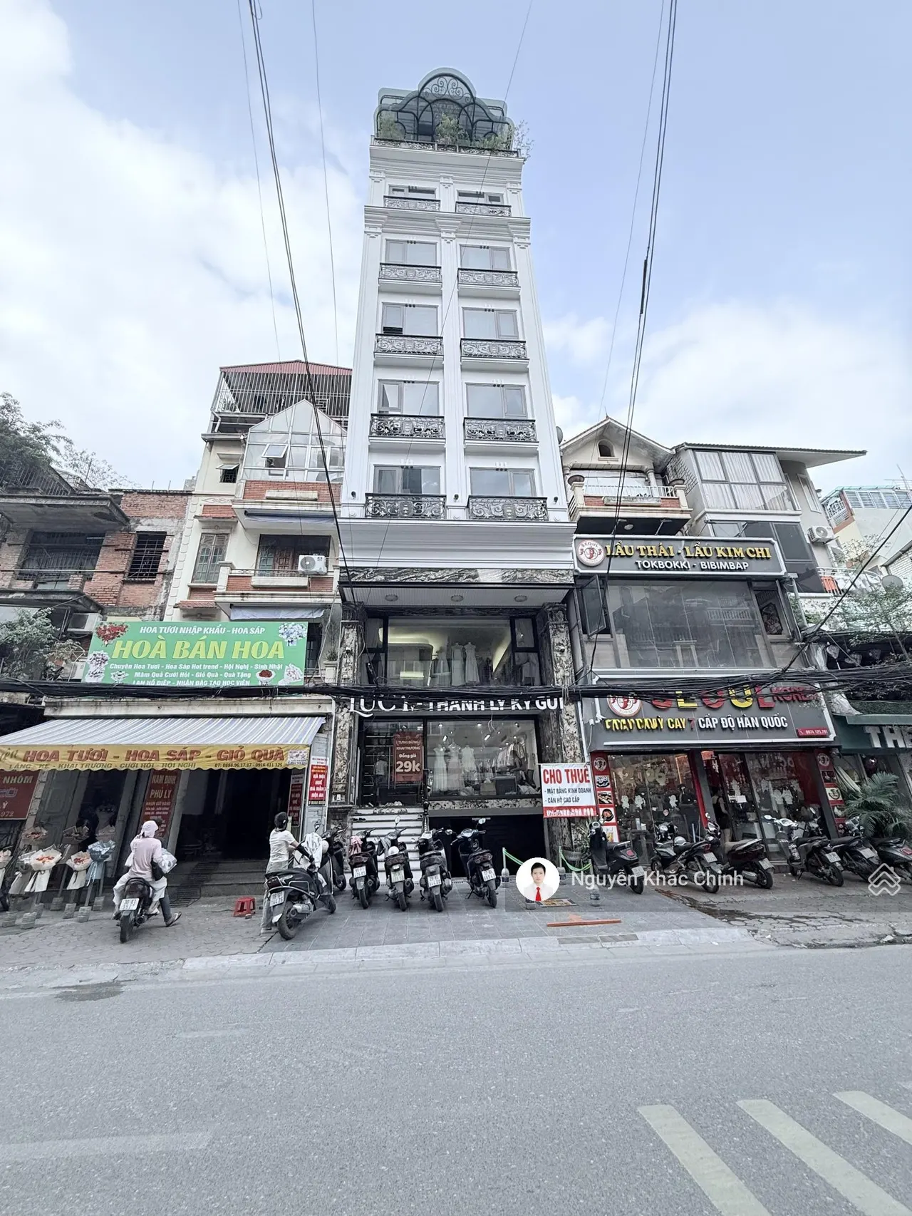 Cho thuê MP Nguyễn Hoàng, 100m2, 9 tầng, thông sàn, PCCC, 110tr/th