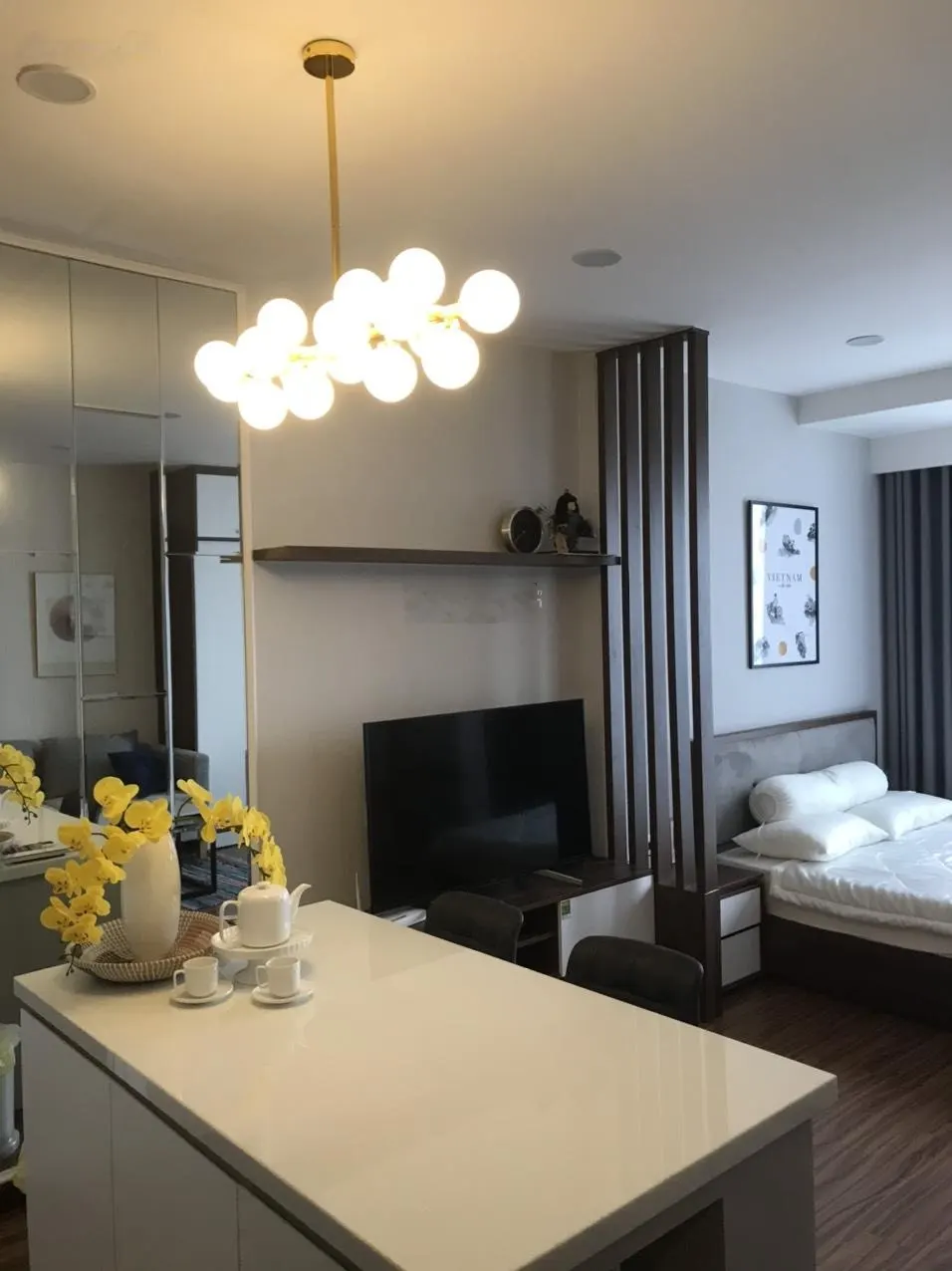 Cho thuê chung cư 1PN Quận 7: Sunrise City View. Giá 12 triệu/tháng
