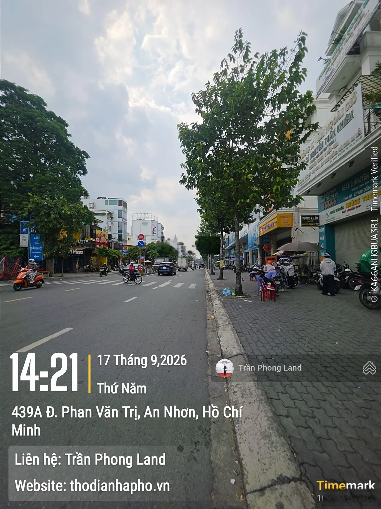 Chính chủ cho thuê nhà mặt tiền 366A4 Phan Văn Trị, Quận Gò Vấp, 6x21m, trệt lửng 3 lầu, 090••••91