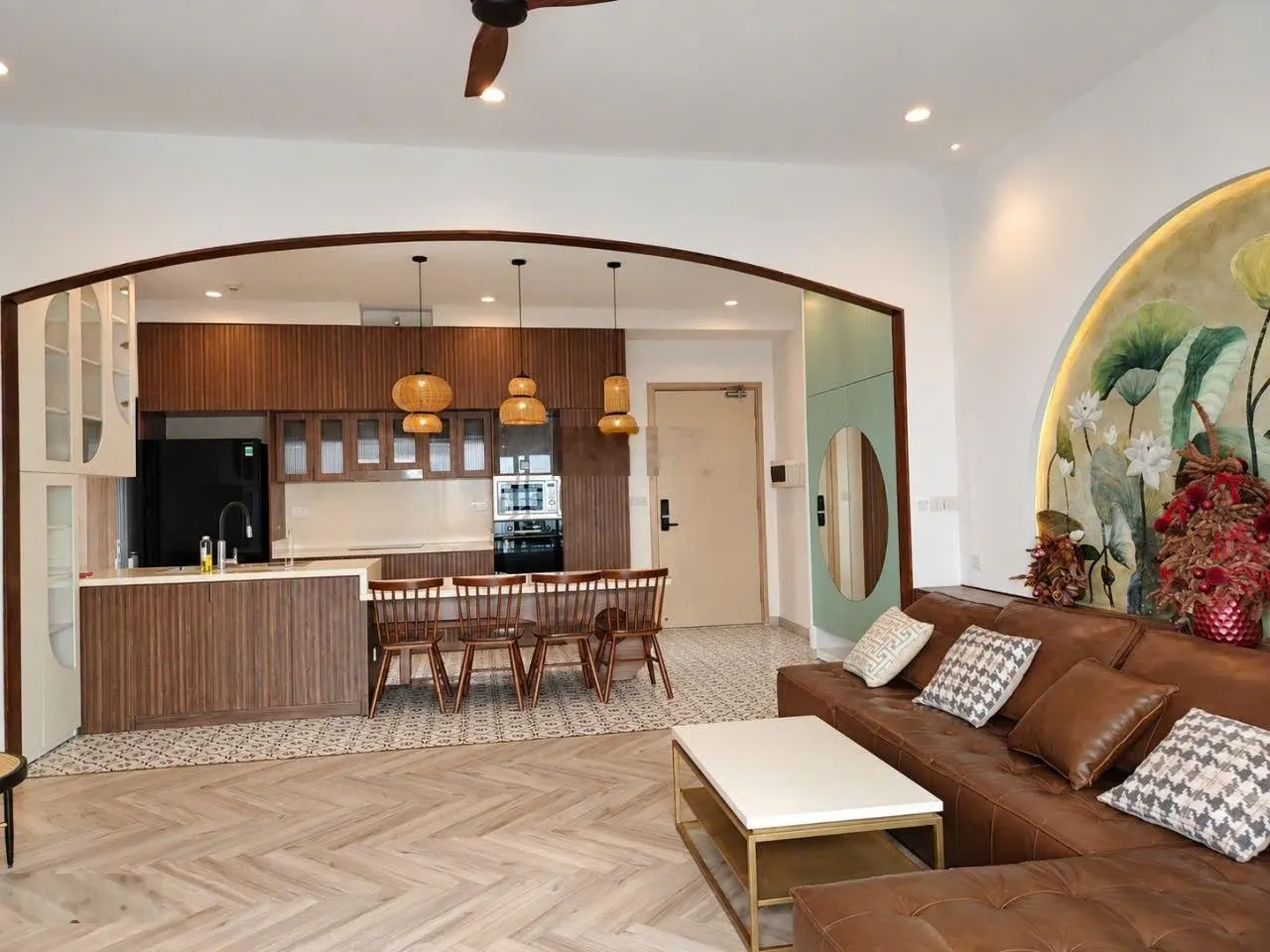 Palm Heights 3PN 121m tầng 34 cao nhất dự án | Nội thất cao cấp | View thoáng | Chỉ 35tr/th