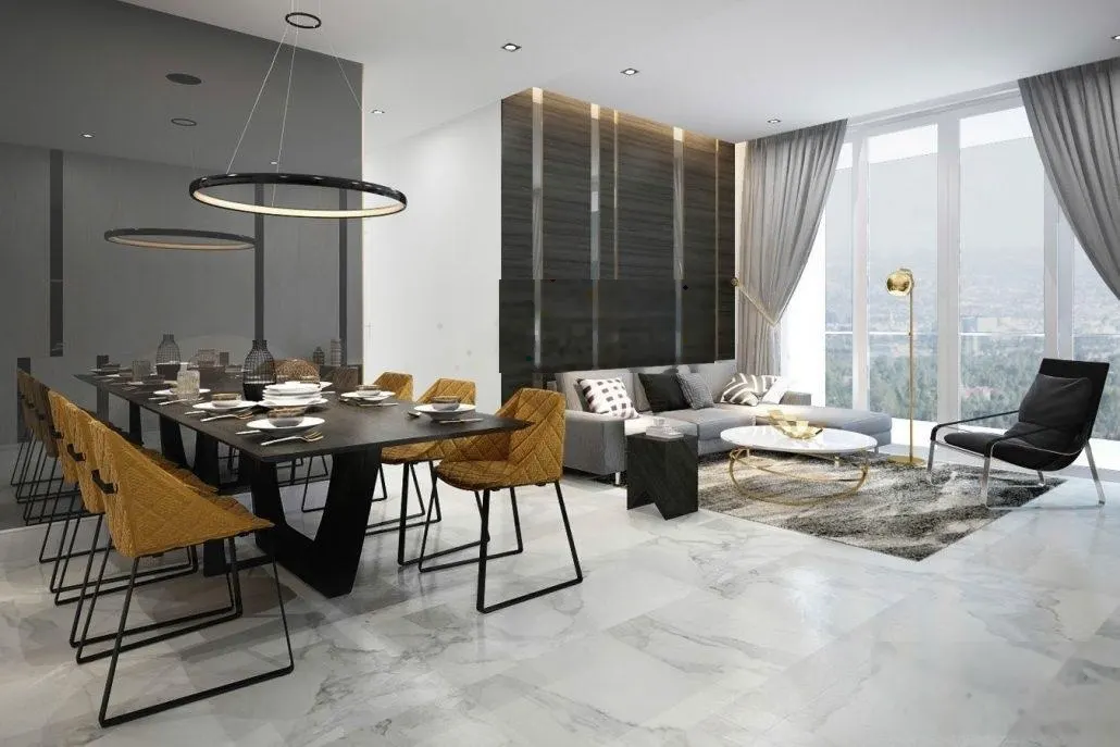 Cho thuê căn hộ Sadora, 2 phòng ngủ, 82,3m2, full nội thất