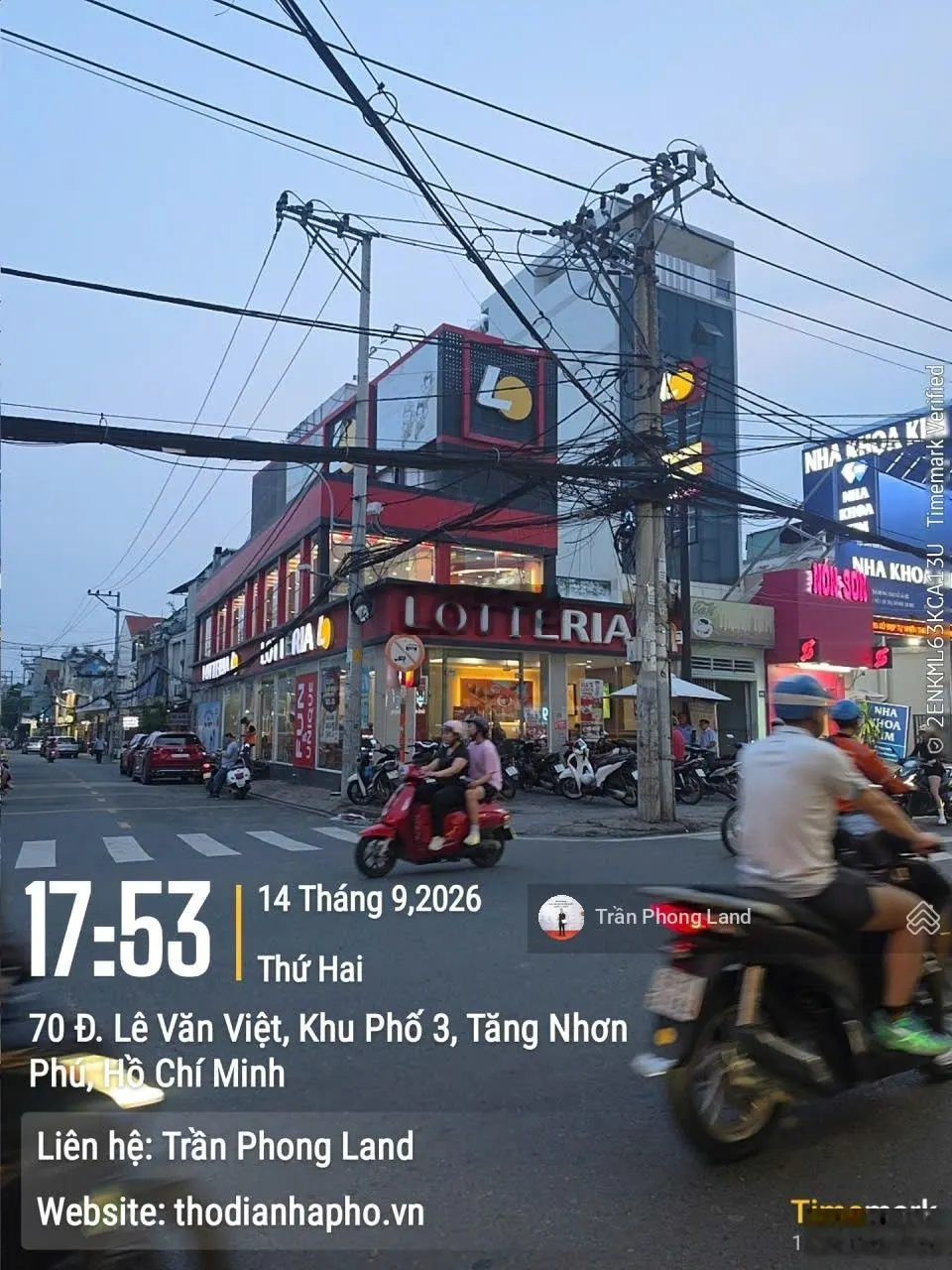 Chính chủ gửi cho thuê nhà góc 2 mặt tiền 68 Lê Văn Việt, P. Hiệp Phú, Q9, 7.4x20m, 090••••91