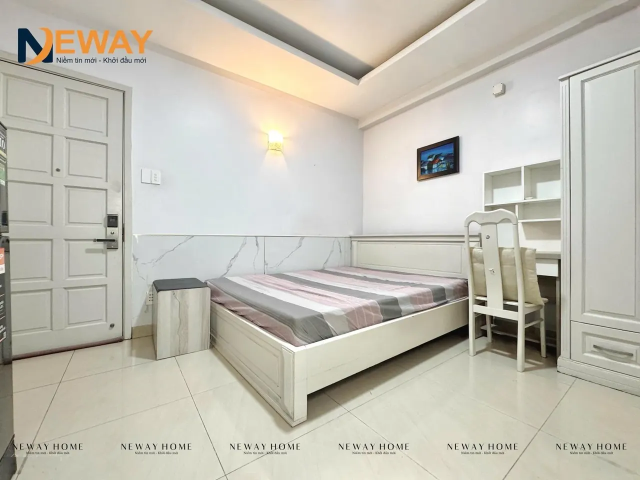 Cách Etown Cộng Hoà 400m ngay Tân Hải trống Studio cửa sổ trời tone trắng - thang máy - Full NT