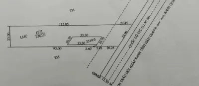 Bán 3.063m²(có 300 thổ cư). mặt tiền quốc lộ 61C, phong điền, TP cần thơ.