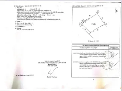 Bán đất 2382m² có sẵn 50m² thổ cư ngang 8m giá 13 tỷ tại Xã Long Thành