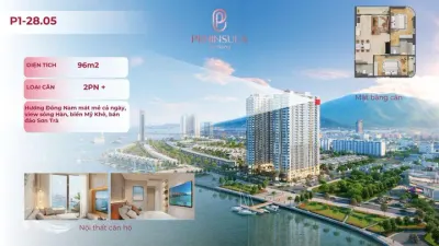 Cực hiếm căn góc view sông hàn DT lớn peninsula đà nẵng, chiết khấu cao
